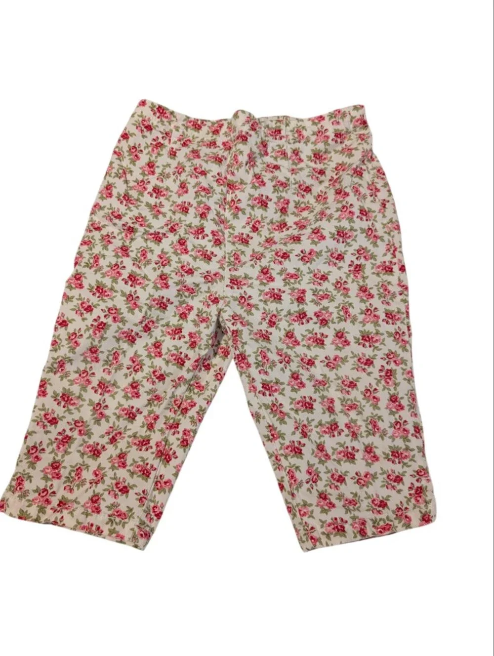 Gymboree Y2K Infant Toddler Cotton Pink Floral Pants 24‎ Months